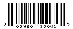 UPC barcode number 302990100655