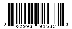 UPC barcode number 302993915331