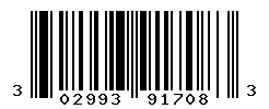 UPC barcode number 302993917083