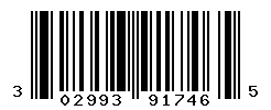 UPC barcode number 302993917465