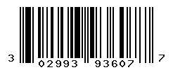 UPC barcode number 302993936077