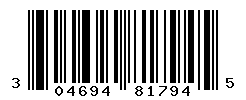 UPC barcode number 304694817945