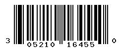 UPC barcode number 305210164550