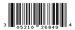 UPC barcode number 305210268494