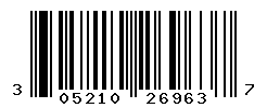 UPC barcode number 305210269637