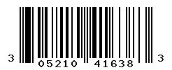 UPC barcode number 305210416383