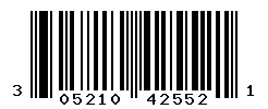 UPC barcode number 305210425521