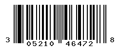 UPC barcode number 305210464728