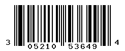 UPC barcode number 305210536494