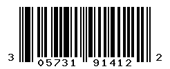 UPC barcode number 305731914122