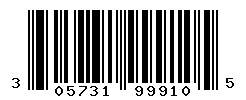 UPC barcode number 305731999105