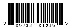 UPC barcode number 305732012155