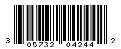 UPC barcode number 305732042442