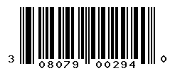 UPC barcode number 308079002940