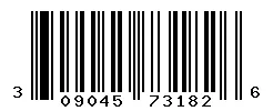 UPC barcode 309045731826