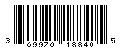 UPC barcode 309970188405