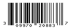 UPC barcode 309970208837