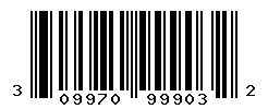 UPC barcode number 309970999032