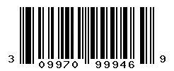 UPC barcode 309970999469