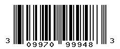 UPC barcode 309970999483