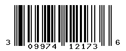 UPC 309974121736 barcode image