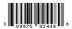 UPC barcode number 309975924480