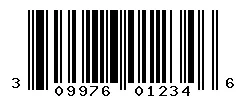 UPC barcode 309976012346