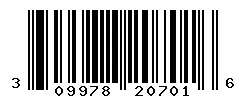 UPC barcode 309978207016