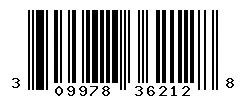 UPC barcode 309978362128