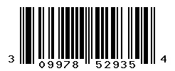 UPC barcode 309978529354