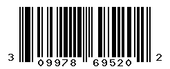 UPC barcode number 309978695202