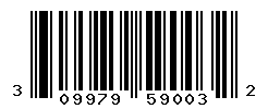 UPC barcode number 309979590032