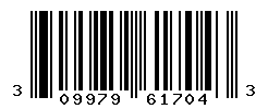 UPC barcode number 309979617043