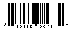 upc 310119002384 barcode image