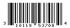 UPC barcode number 310119537084