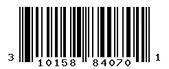 UPC barcode 310158840701