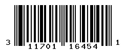 UPC 311701164541 barcode image