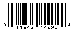 UPC barcode 311845149954