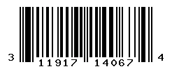 311917140674 barcode