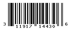 311917144306 barcode