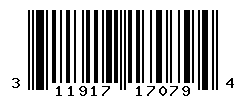 UPC barcode number 311917170794