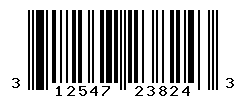 UPC barcode number 312547238243