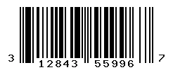 UPC 312843559967 barcode image