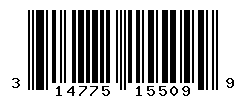 UPC barcode number 3147758155099