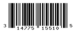 UPC barcode number 3147758155105