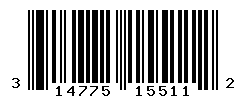 UPC barcode number 3147758155112
