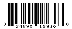 UPC barcode number 3348901199308