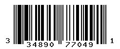 UPC barcode number 3348901770491 lookup