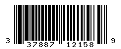 UPC barcode number 3378872121589