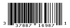 UPC barcode number 3378872169871